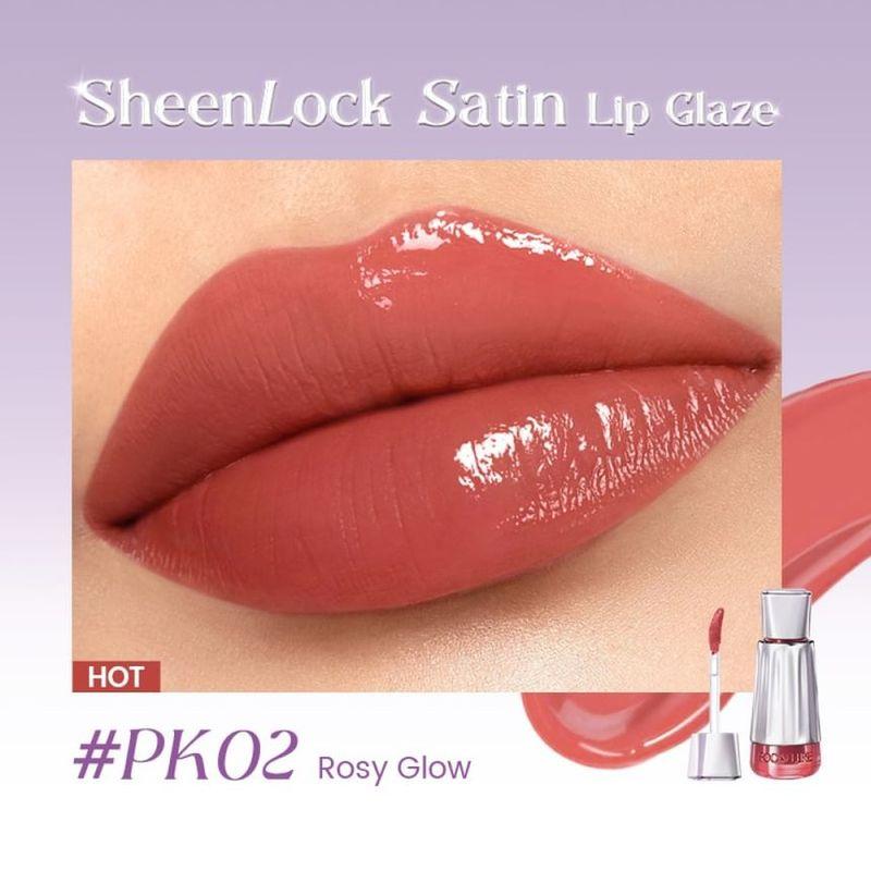 FOCALLURE - Sheen Lock Satin Glow Lip Cream - 2 Colors