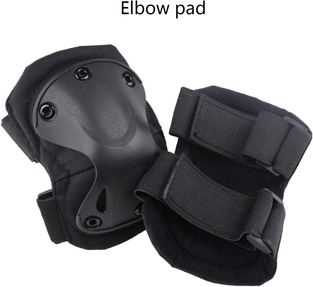 Knee Elbow Protective Pads Set For Outdoor Sports Paintball Cycling Skateboarding Safety Gear Guard Pads