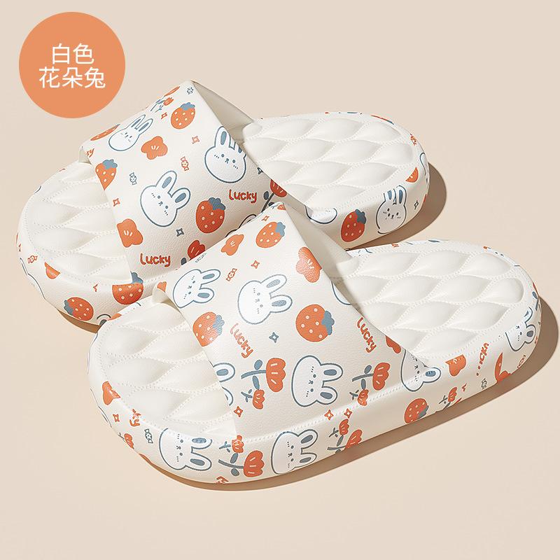 Children's slippers summer 2024 new popular indoor home non-slip bathroom thick bottom cartoon cool slippers