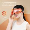 Professional Rated Eye Massager Hot Compress Eye Double-layer Airbag Multi-frequency True Intelligent Charging Eye Mask Relieve Fatigue Promote Sleep