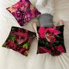 Popular Anime H-Hotel H-Hazbin Alastor Cushion Cover Polyester Sofa Cushions Decorative Throw Pillows Home Decoration