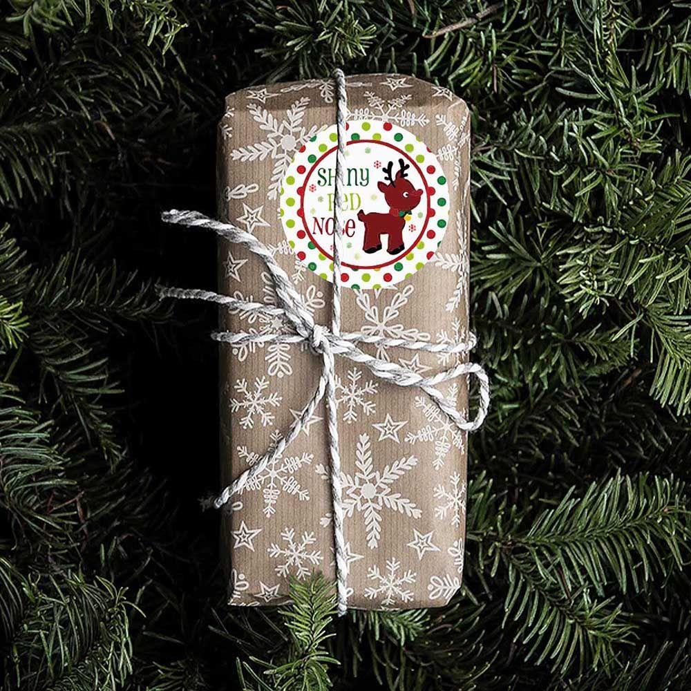 Envelope Packaging Baking Sign Adhesive Label Seal Sticker Christmas Stickers Pretty Things Inside