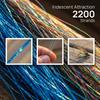 10 Packs Crystal Flash Fly Tying String Materials 35cm 10 Colors Fishing Lure Tying Material Lightweight