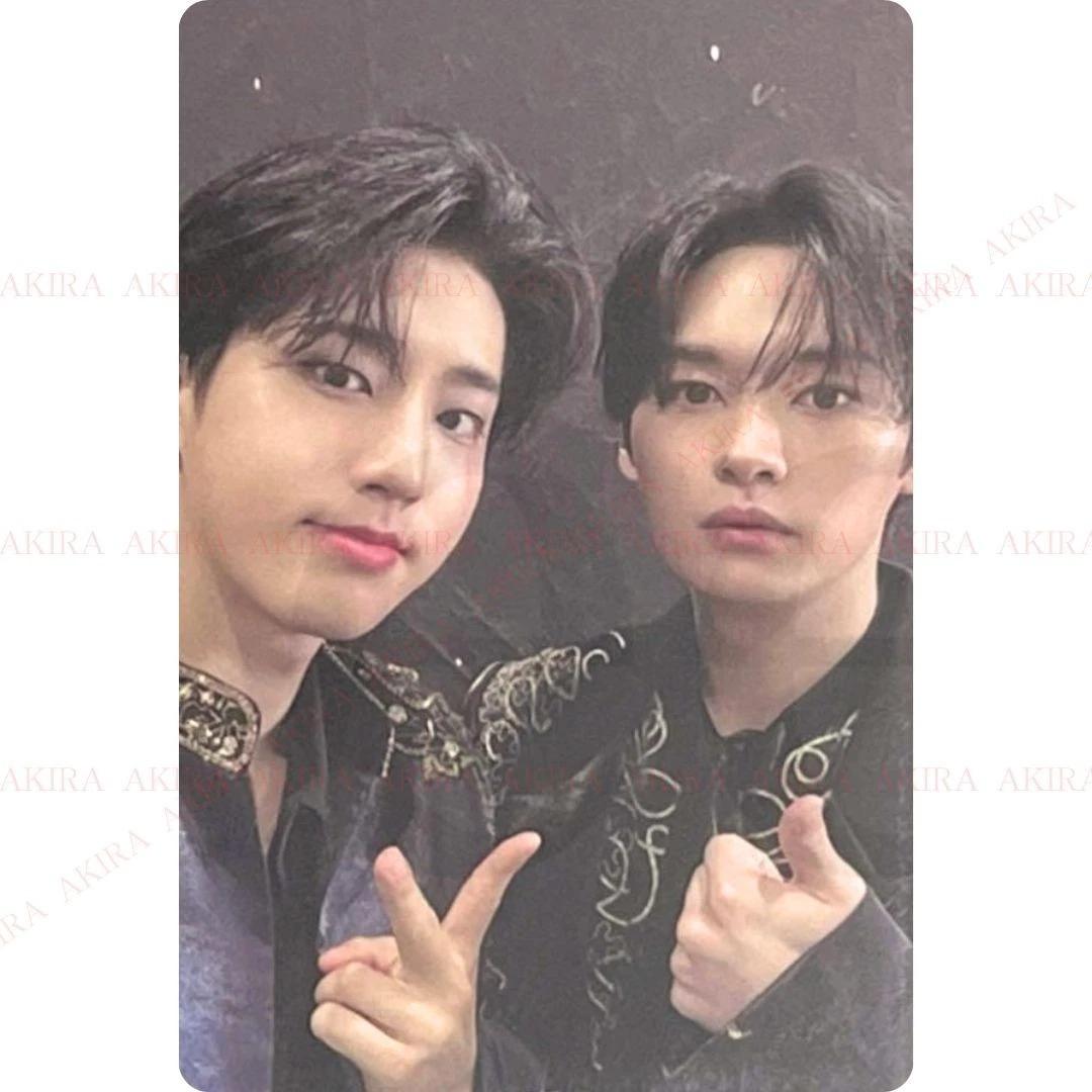 STRAY KIDS Япония СЕЗОННЫЕ ПОЗДРАВЛЕНИЯ 2026 версия FORCE FC. ОФИЦИАЛЬНАЯ ФОТОКАРТОЧКА ЮНИТА HAN / LEE KNOW