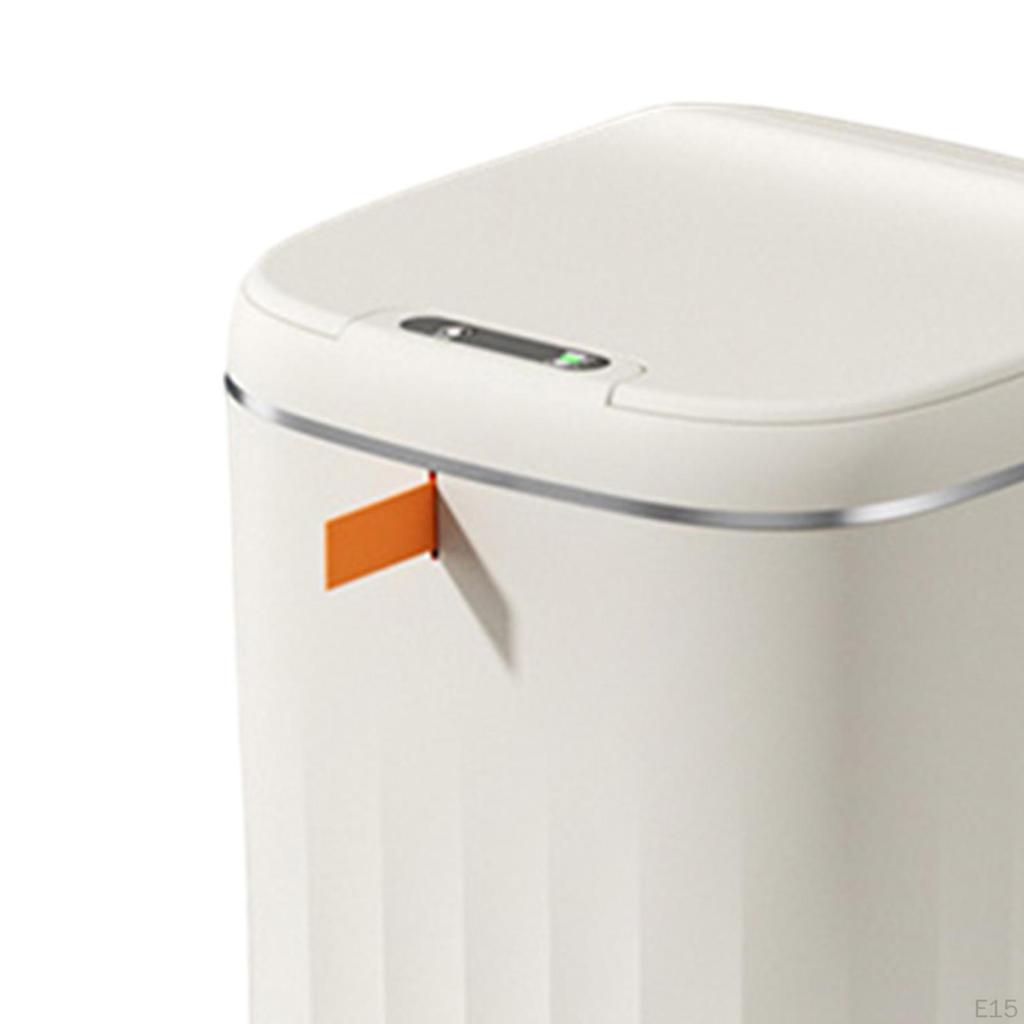 Automatic Garbage Can, Electric Bin with Lid, Bathroom Trash Cans Lids for Kitchen,