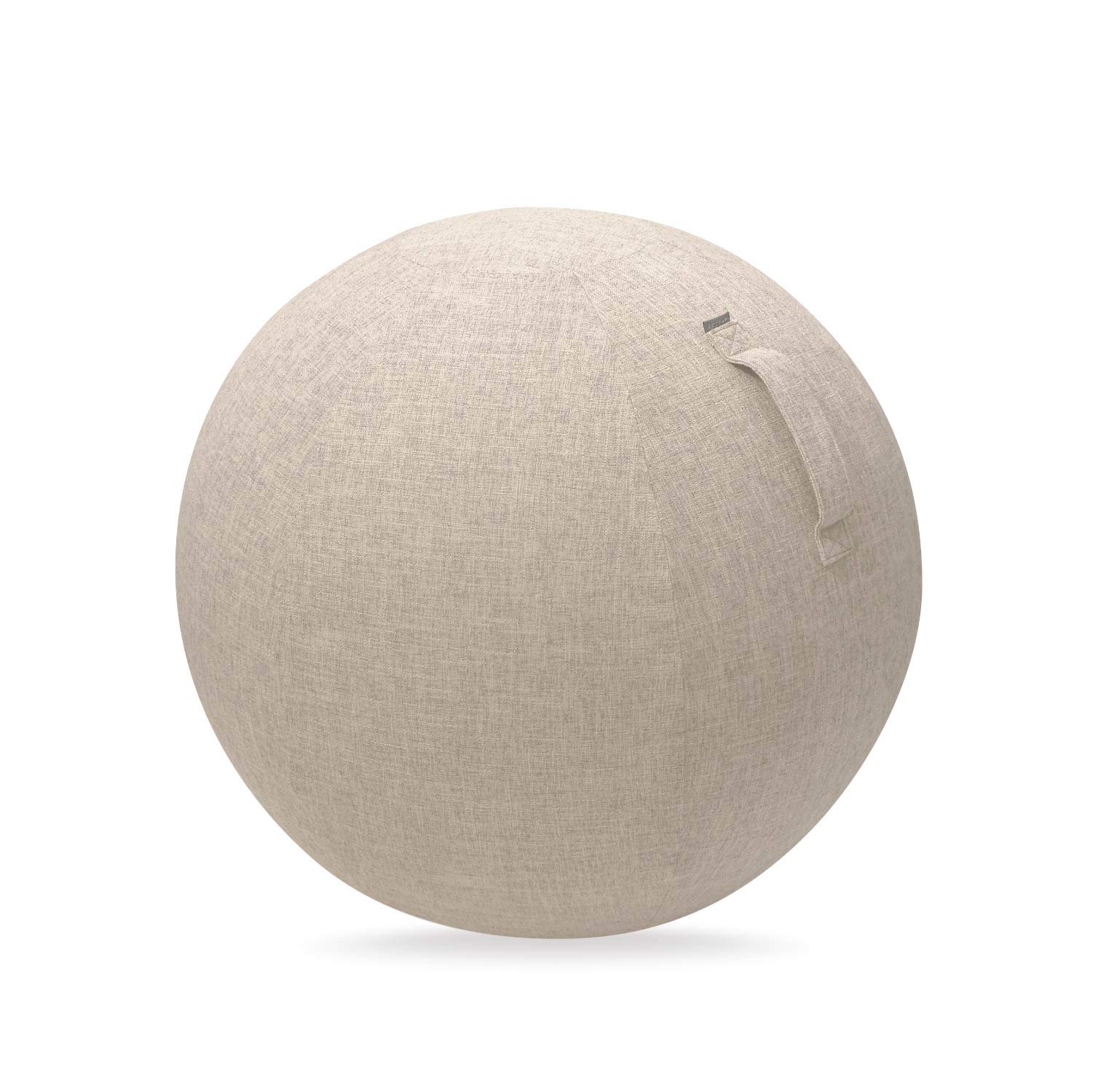 

ELECOM Balance Ball with Handle for Easy Cover, 75cm, Carrying, Beige, HCF-BBC75BE
