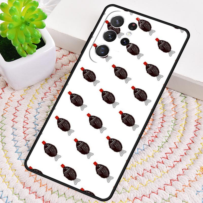 Sushi Soy Fish TPU Phone Case For Samsung Galaxy note 10 pro S26 S25 S24 S23 S22 Ultra Plus S21 FE S20 Shockproof Cover