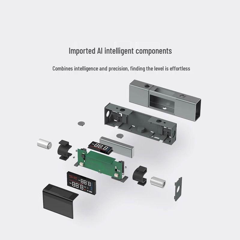 Duke Laser Angle Meter & Electronic Level - Portable Mini Infrared High-Precision Measuring Tool