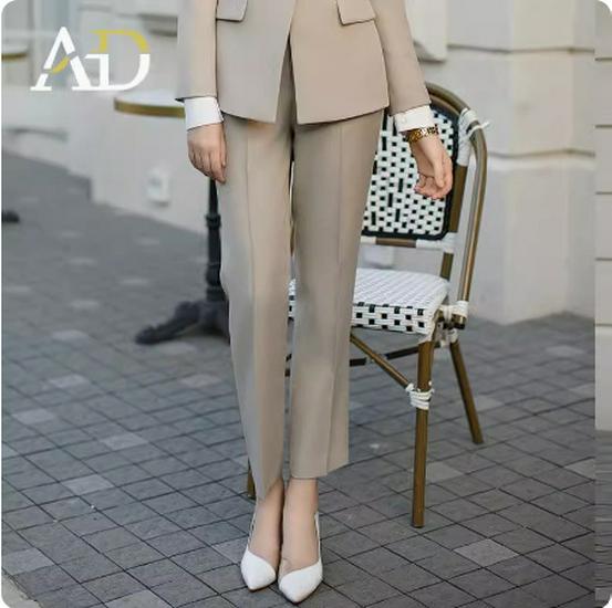 New Pink Professional Attire: Elegant Formal Suit for Women and News Anchors