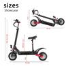 BOYUEDA Q7 Pro Max 70KM/H 1600W E-Scooter - 110KM Range, Foldable, NFC Unlock, Dual Charging, CE/FCC Certified(NO ABE)