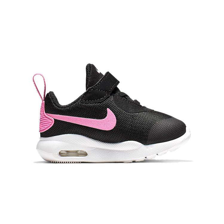 Nike Air Max Oketo Low top Running Shoes Black Pink Infant And Toddler AR7422-001
