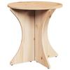 Coffee Table Set 2 pcs Natural Solid Pine Wood