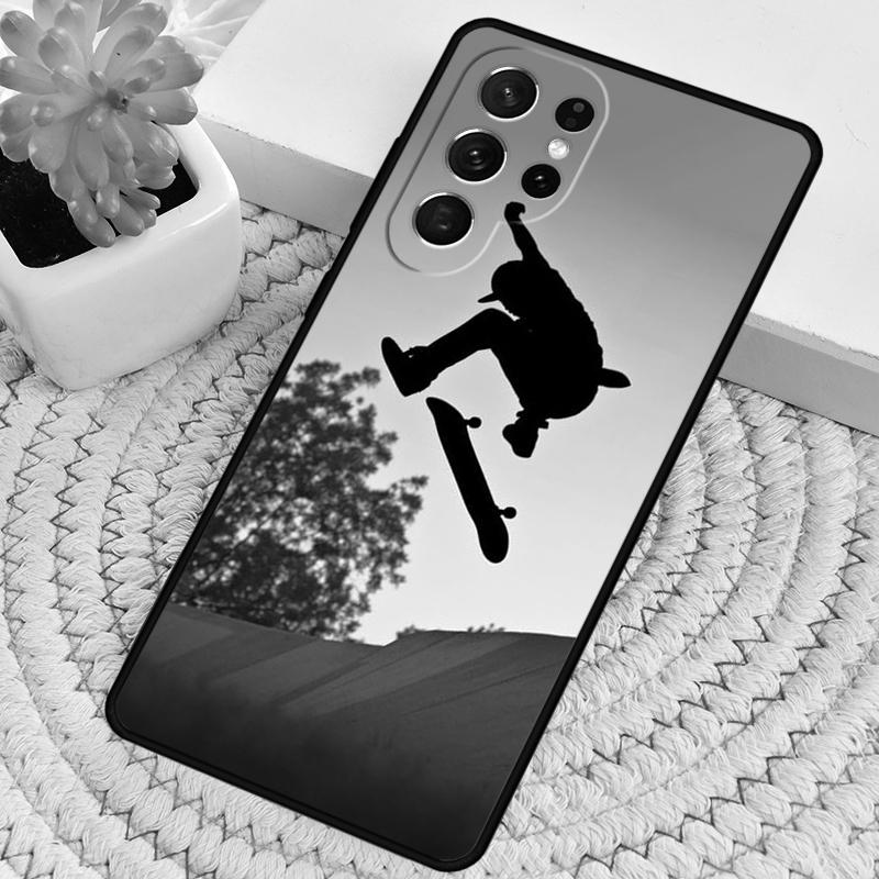 Skate Extreme Sport TPU Phone Case For Samsung Galaxy note 10 pro S26 S25 S24 S23 S22 Ultra Plus S21 FE S20 Shockproof Cover
