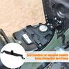 Seat Stopper Bracket for Honda Super Cub Motorcycle Seat Positioner Fixing Holder Heavy-Duty Metal Seat Stabilizer for CC110 Modification Accessories