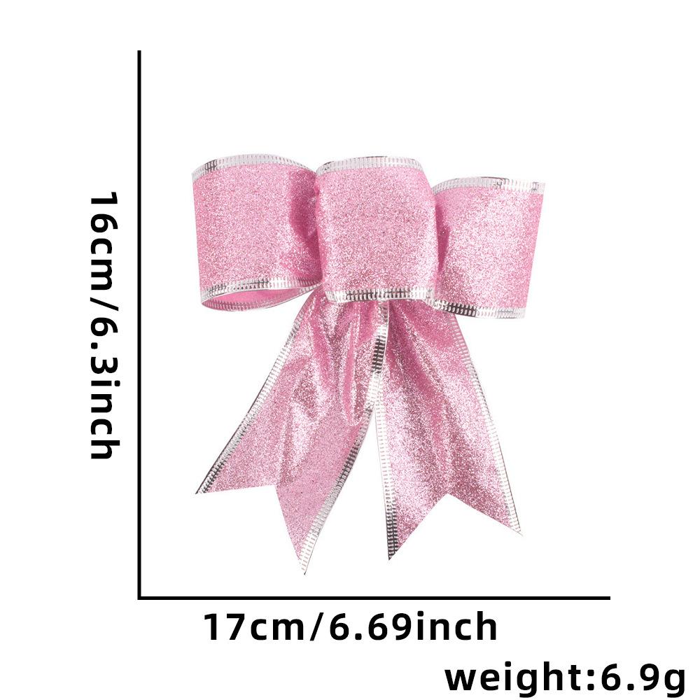 15cm Zwiebelpulver Weihnachtsbaumgirlande mit kleinen Schleifendekorationen