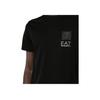 Emporio Armani EA7 Logo Print Crew Neck T-Shirt Men tops Black 6RPT26-PJHYZ-1200