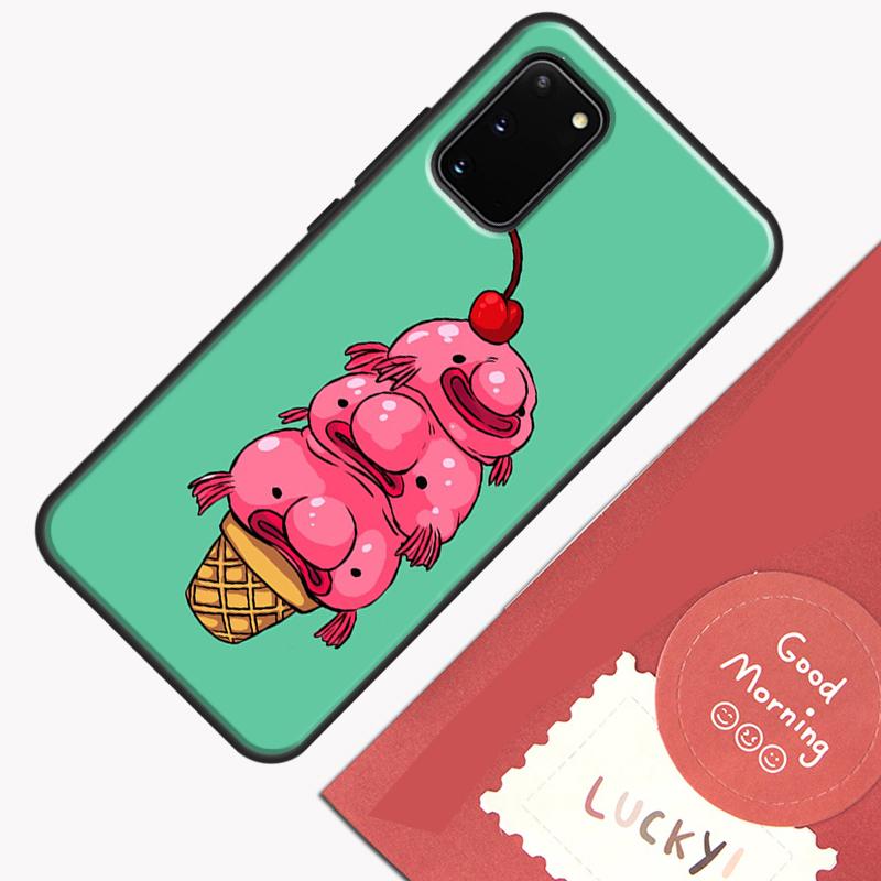 Blobfish Phone Case For Samsung Galaxy S25 S26 Ultra S20 S21 S22 S23 S24 Plus S9 S10 S25 FE Cover Shell