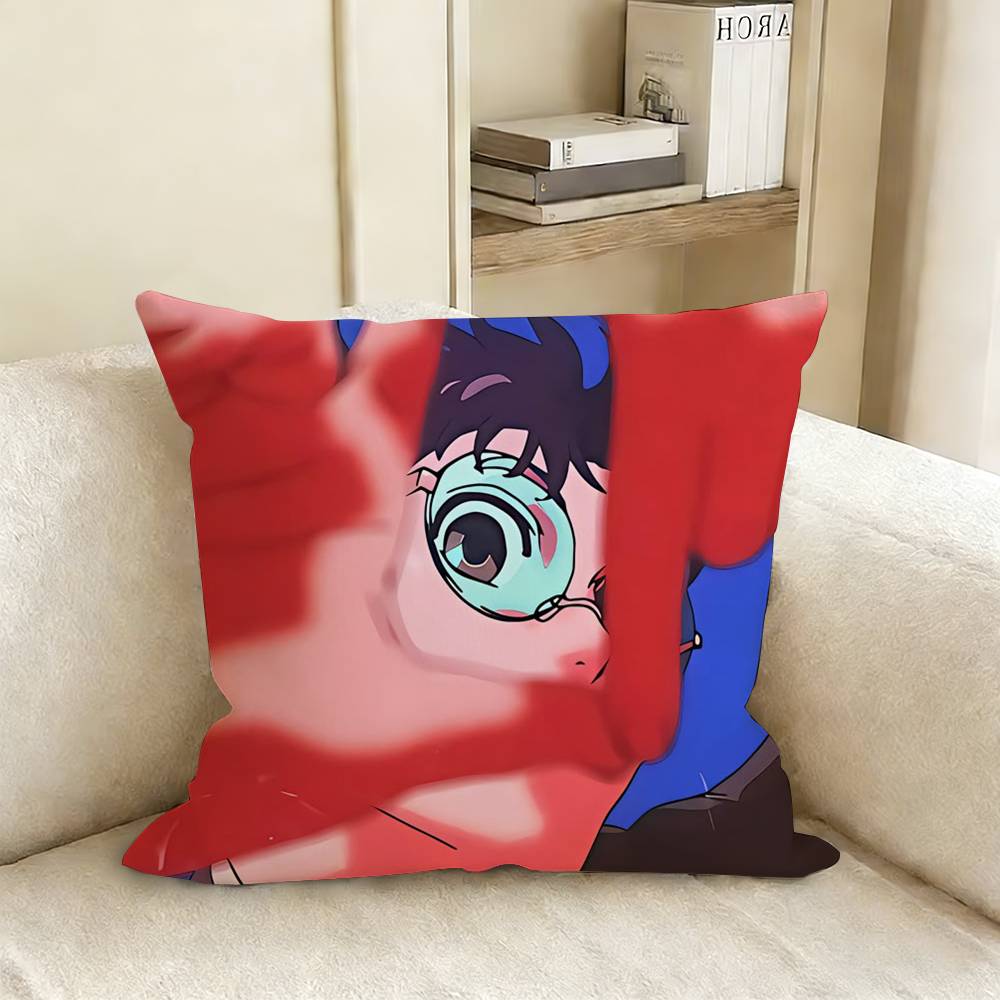 Dandadan Anime Pillow Case Living Room Sofa Cushion Cover Suitable For Home Bedroom Room Decoration