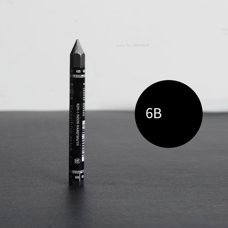 

HB-6B 4pcs Set Graphite Sketch Charcoal Pencils Without Wood All Lead Carbon Rod Beginners Outdoor Sketching Painting Art Tools