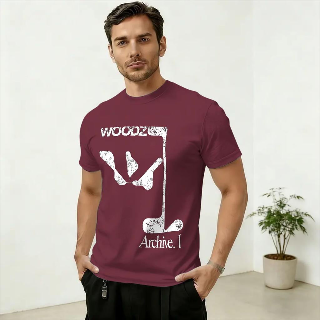 Woodz World Tour 2026 TShirt Unisex Novelty Cotton Tee Shirt Crew Neck Short Sleeve T Shirts New Arrival Clothes