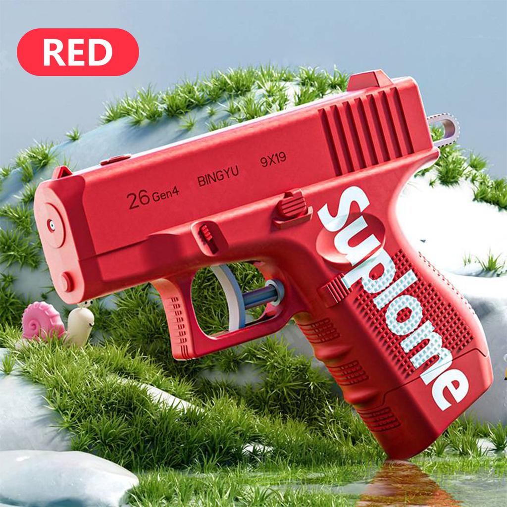 Prank Water gun Toy Handheld Manual Two-Way Water Gun Summer Mischievous Water Toy Children Outdoor Swimming Pool Toy Beach Gift