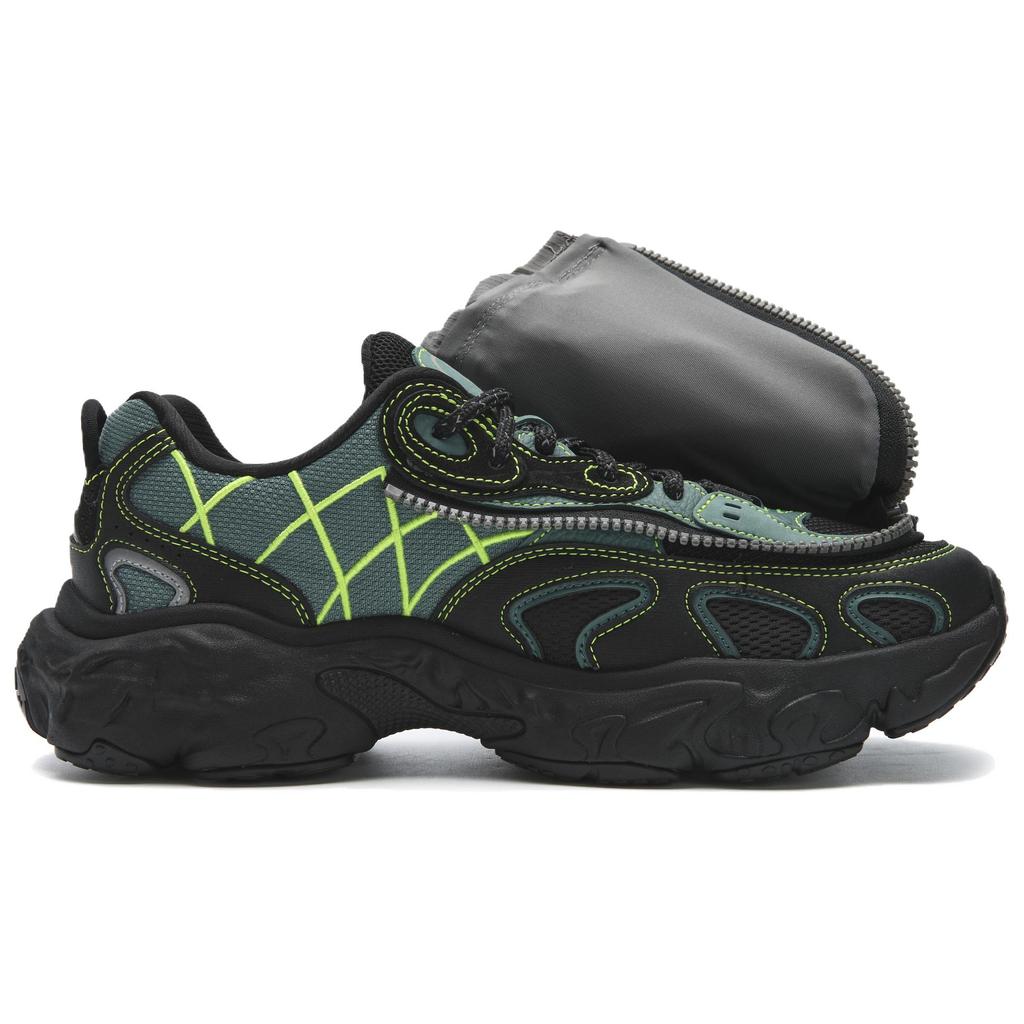 Nicole McLaughlin x FILA TORNADO Low top Casual Shoes Men's Green Black F12M541143FSB