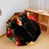 Weihnachtskatze, automatischer Regenschirm, tragbares und faltbares Design, 8 Schirmstäbe, ein Weihnachts- oder Geburtstagsgeschenk.