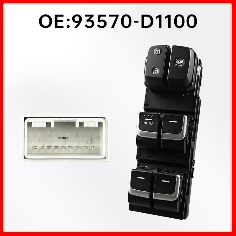 

93570-D1100 Electric Master Power Window Switch for 2014-2017 Kia K4