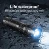 2026 NEW Ultra Bright LED Flashlight Strong Light Tactical Torch Rechargeable Portable Lamp Outdoor Camping Lantern