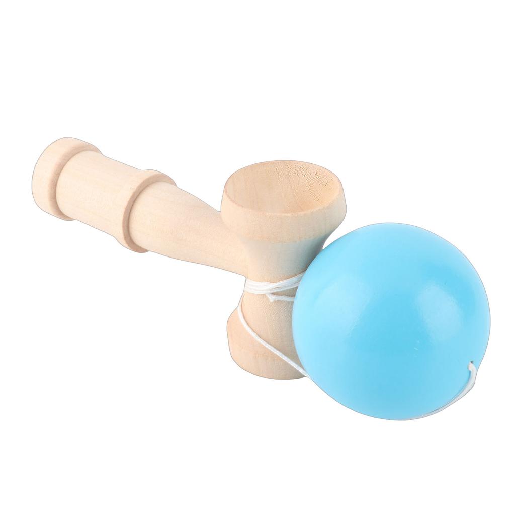 Kendama Wooden Kendama Toy Portable Kendama Improves Hand Eye Coordination with String for Indoor and Outdoor