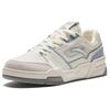Anta Flame 5.0 Slip Resistant Abrasion Resistant Low top Skateboard Shoes Women's White Blue Sneakers 122428081-4