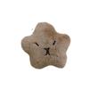 Cute Fluffy Keychain Bag Charm With Adorable Capybara And Fuzzy Fur 7cm Size