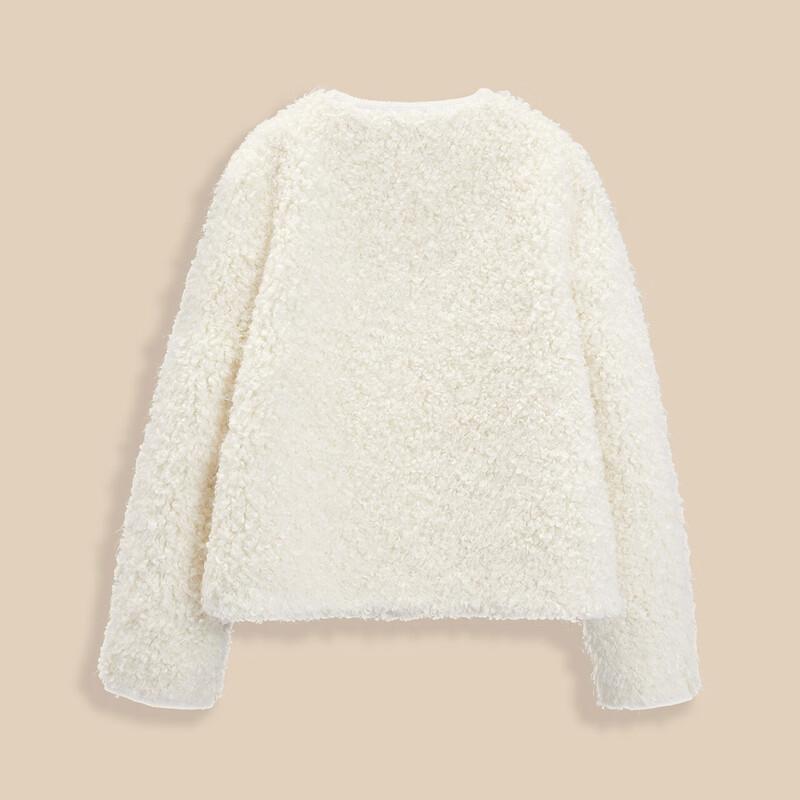 IEF Women's French Style Plush Coat