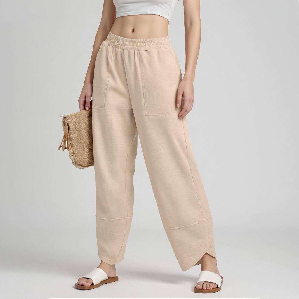 Womens Sweatpants With Pockets Solid Color
