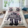 Robot Duvet Cover Set Boys Girls Watercolor Robot Quilt Cover Modern Cartoon Super Robot Pattern Bedding Set Comforter Cover Set