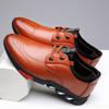 Men's New leather Shoes Fashion Business Work Shoes Casual versatile anti slip Loafers Trendy breathable lightweight flats Homme