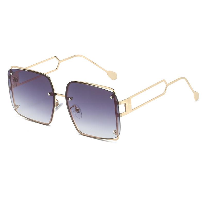 Box Sunglasses, Personalized Metal Rimless Sunglasses Sunglasses