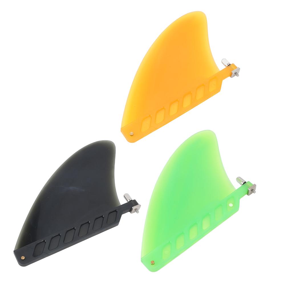 4.6in Surfboard Fin TPU Lightweight Enhanced Control Stylish Look Paddle Board Replacement Fin for L