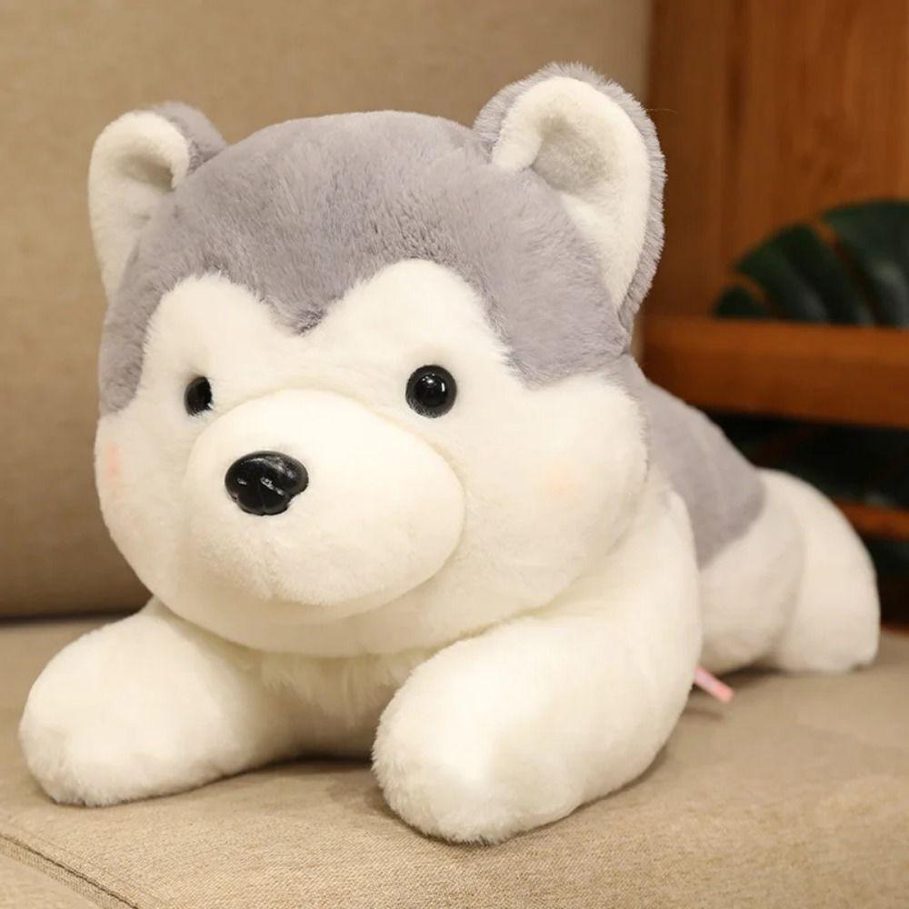 Pet Puppy Dog Plush Doll Stuffed Animal Stuffed Puppy Dog Birthday Gift Husky Plush Toy  Kids Toy