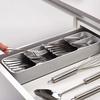 Multi-layer Kitchen Drawer Organizer Tray Spoon Knife Fork Cutlery Separation Storage Box Cutlery