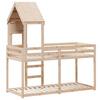 Bunk Bed without Mattress 90x190 cm Solid Pine Wood