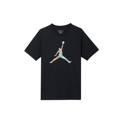 Air Dazzling Large Logo Short Sleeve T-Shirt Men Tops Black DB3700-010