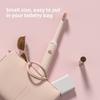 Electric Toothbrush Adult Couple Level 8 Waterresistant Soft Hair Handy Traveling Electric Toothbrush 2 Brushes
