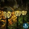 Solar Square Cover Grid Light Outdoor Ground Mounted Lawn Light Courtyard Garden Rainproof Villa Waterproof Ground Mounted Light