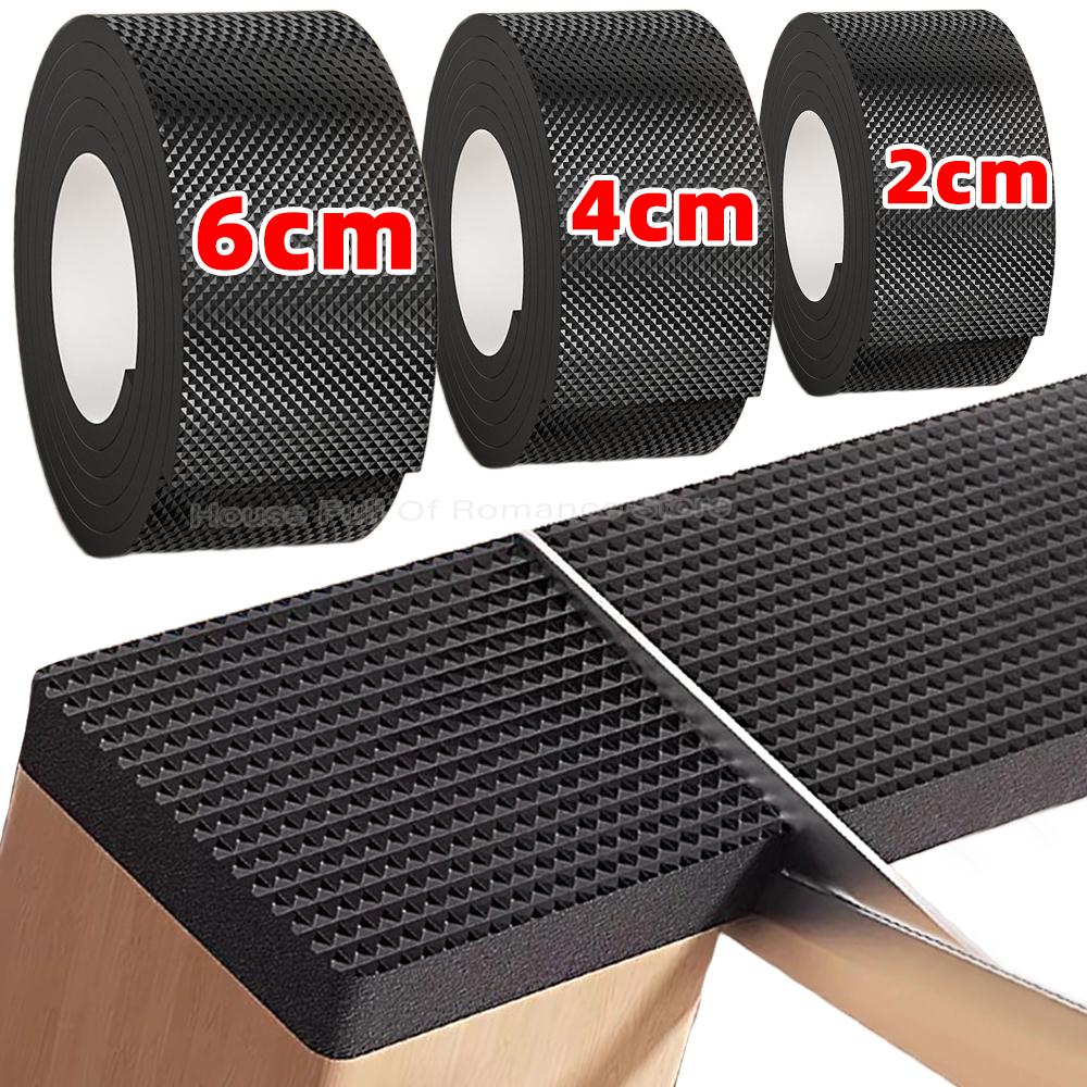 Pattini Antiscivolo per Mobili Spessi Autoadesivi in Gomma Protezione Gambe Sedie Tavoli Riduzione Rumore Strisce Paracolpi Pavimento Muro Forma Fai-da-te