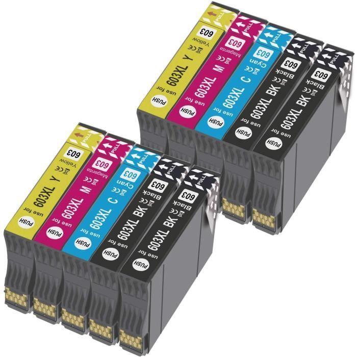 Cartouche d'encre de Rechange Epson 603XL 603 Noir/Cyan/Magenta/Jaune