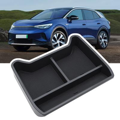 NFSpeeding Center Storage Box Console Organizer Tray for VW ID4 2021 2022 ID.4