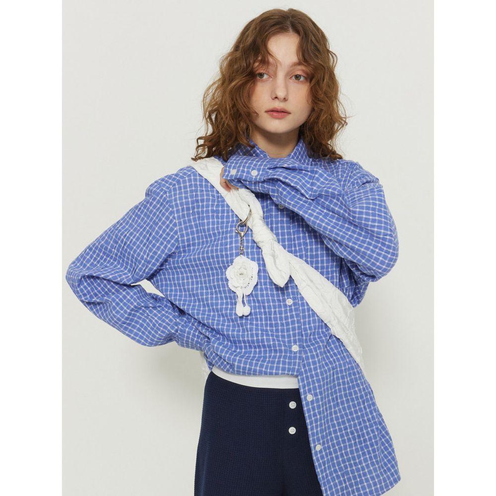 Adit Crochet Key Ring_ivory