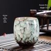 Kiln-fired Tenmoku Ceramic Gongfu Tea Tasting Cup
