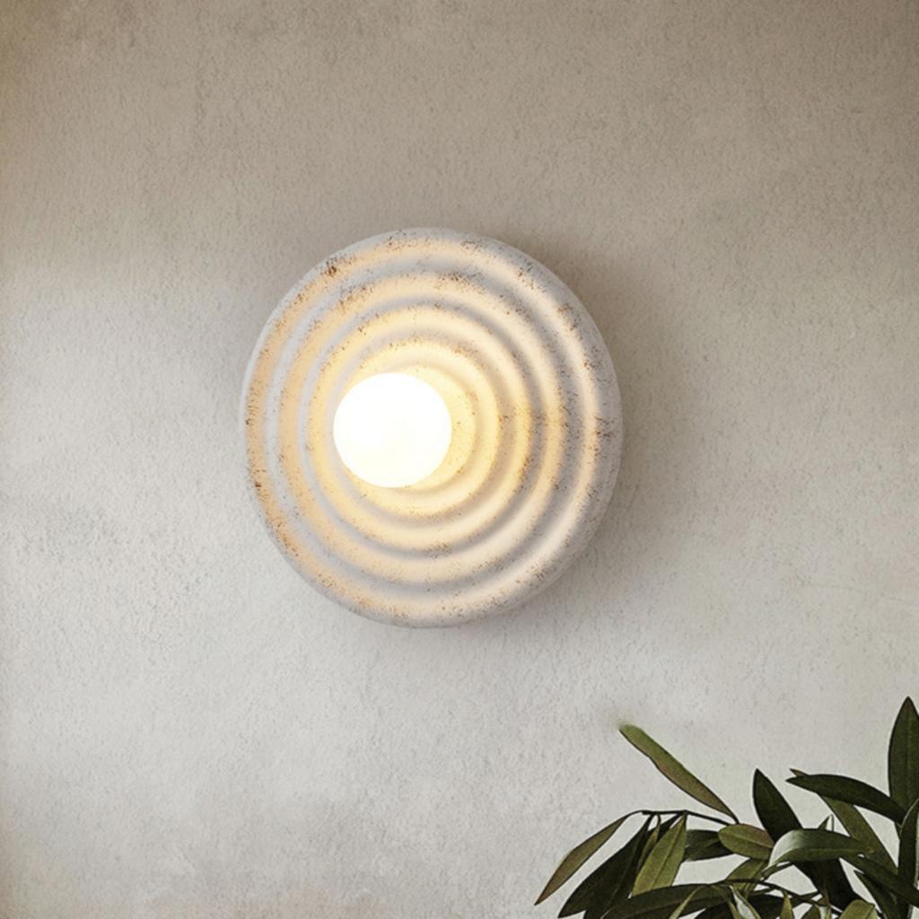 Minimalist Wabi-Sabi Style Wall Light for Indoor Use with Vintage Design Suitable for Hallways Living Rooms Bedrooms and Background Walls